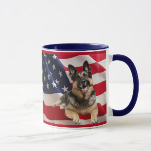 Schäferhund-Tasse Tasse