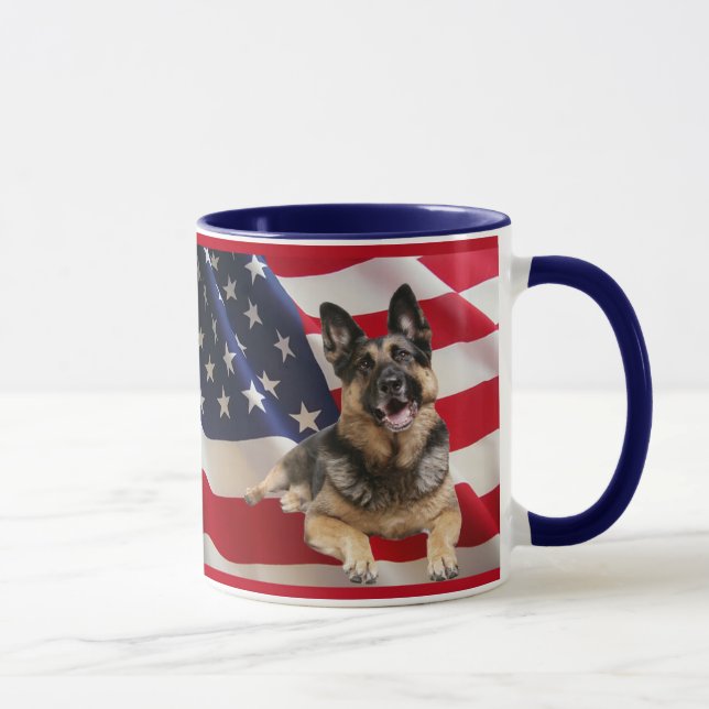 Schäferhund-Tasse Tasse (Rechts)