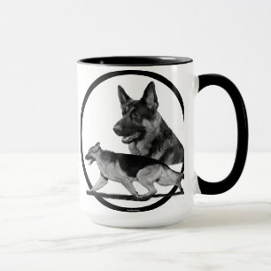 SCHÄFERHUND-TASSE TASSE
