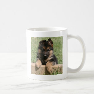 Schäferhund-Welpe Kaffeetasse