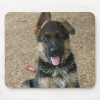 Schäferhund-Welpen-Mausunterlage Mousepad