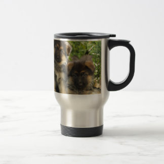 Schäferhund-Welpen Reisebecher