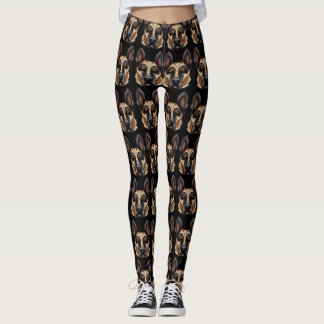 Schäferhunddruck Leggings
