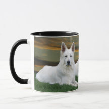 Schäferhunde Black & White Tasse