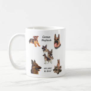 SCHÄFERHUNDE SIND ZUR LIEBE EINFACH! KAFFEETASSE