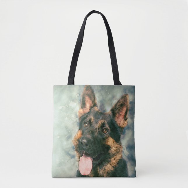 Schäferhundhund - GSD Porträt (Vorderseite)