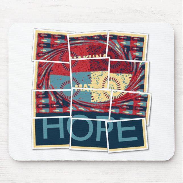 Schaffe deine eigene Hoffnung Mousepad (Vorne)