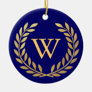 Schaffen Sie Ihr dekoratives Monogramm Keramikornament