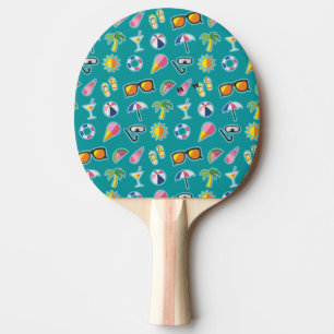 Schaffen Sie Ihr eigenes aquamarines Tischtennis Schläger