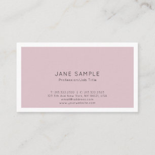 Schaffen Sie Ihr eigenes berufliches modernes Visitenkarte