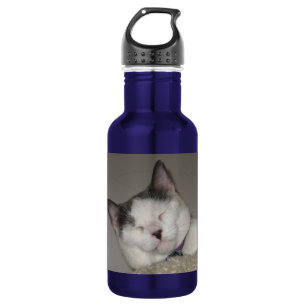 Schaffen Sie Ihr eigenes Haustier Andenken-Katze Trinkflasche