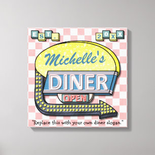 Schaffen Sie Ihr eigenes kundenspezifisches Retro Leinwanddruck