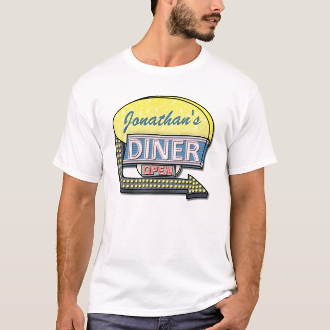 Schaffen Sie Ihr eigenes kundenspezifisches Retro T-Shirt (Vorderseite)