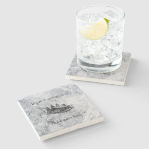 Schaffen Sie Ihr eigenes rustikales Steinuntersetzer