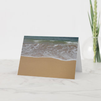Schaffen Sie Ihr eigenes Strandthema Karte