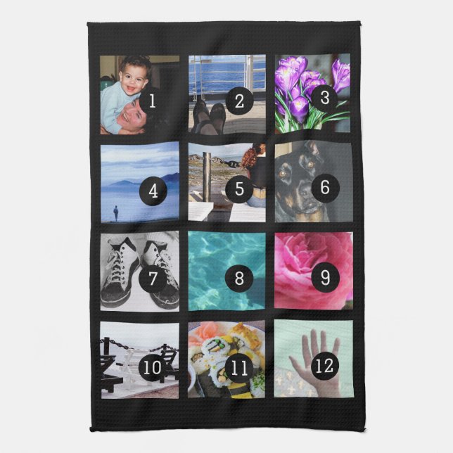 Schaffen Sie Ihre Bilder der Foto-Art 12 Handtuch (Vertikal)