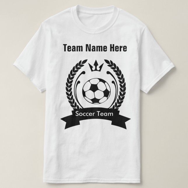 Schaffen Sie Ihre eigene Fußball-Team-T - T-Shirt (Design vorne)