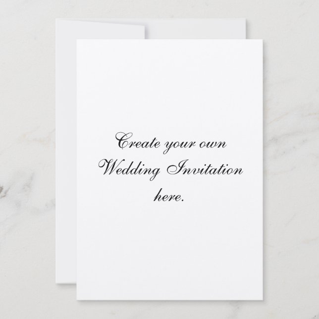 Schaffen Sie Ihre eigene kundenspezifische Einladung (Vorderseite)