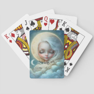 Schaffen Sie Ihre eigene Mondlichter Traumgöttin Spielkarten