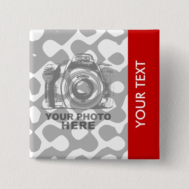 Schaffen Sie Ihre eigene quadratische Button (Vorderseite)