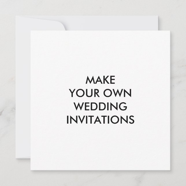 Schaffen Sie Ihre eigenen kundenspezifischen Einladung (Vorderseite)