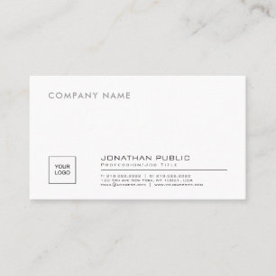 Schaffen Sie Ihre eigenen Stylish Company, die mit Visitenkarte