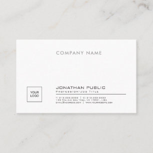 Schaffen Sie Ihre eigenen Stylish Company, die mit Visitenkarte