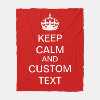 Schaffen Sie Ihre Selbst behalten Ruhe und Fleecedecke