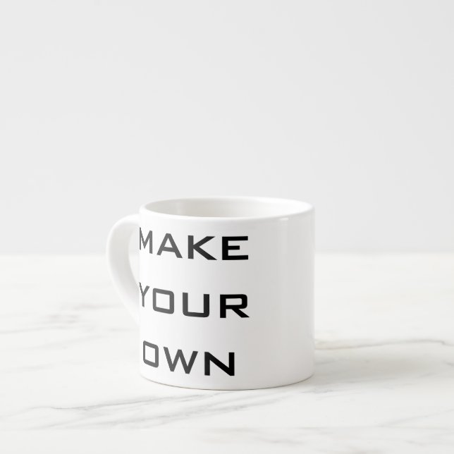 Schaffen Sie Ihre Selbst Espressotasse (Vorderseite Links)