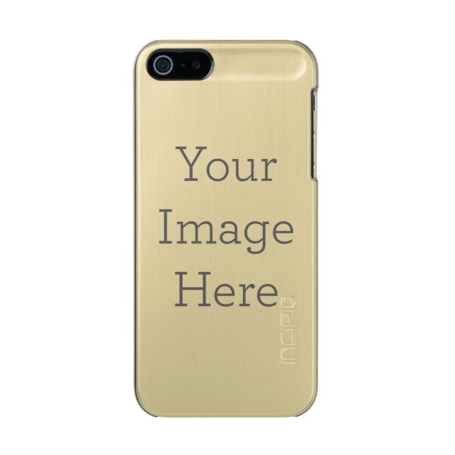 Apple iPhone SE/5/5s Feather® Shine, Gold (Rückseite)