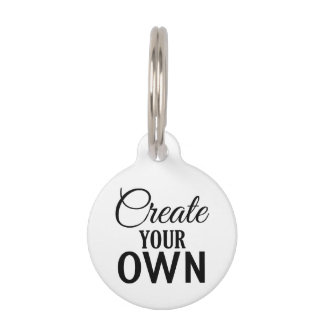 Schaffen Sie Ihre Selbst Tiernamensmarke