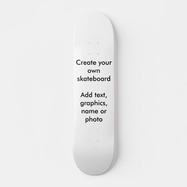 Schaffen Sie Ihren eigenen skateboardAdd Text, Skateboard (Vorne)