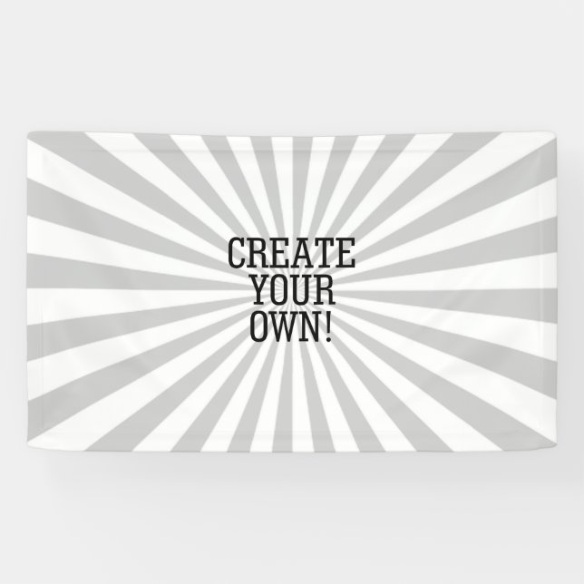 Schaffen Sie leicht Ihre Selbst in einem Schritt Banner (Horizontal)