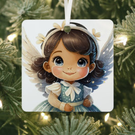 Schaffen Sie sich den 1. Weihnachtsbrise-Engel Ihr Ornament Aus Metall