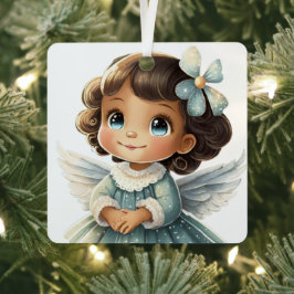Schaffen Sie sich den 1. Weihnachtsgel Ihres Babys Ornament Aus Metall