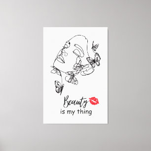 Schaffen Sie sich ein Kunstgeschenk für ihre Schmi Leinwanddruck