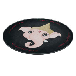 Schaffen Sie sich Ihr eigenes farbenfrohes Ganesh Schneidebrett