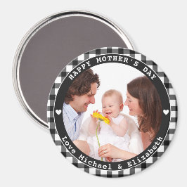 Schaffen Sie sich Ihr eigenes glückliches Foto für Magnet