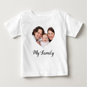 Schaffen Sie sich Ihr eigenes Ich Liebe meine Fami Baby T-shirt