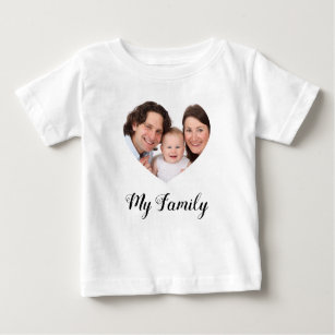 Schaffen Sie sich Ihr eigenes Ich Liebe meine Fami Baby T-shirt