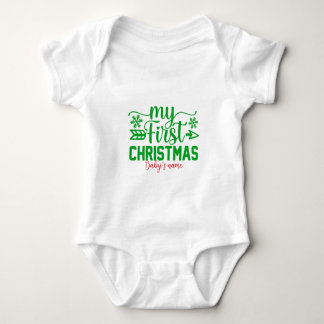 Schaffen Sie sich Ihr eigenes Weihnachten Baby Strampler