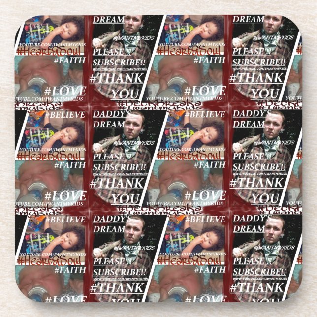 Schaffen Sie Ur besitzen HardPlastic Untersetzer (Vorderseite)