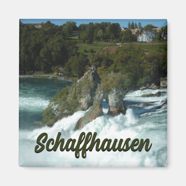 Schaffhausen Landschaftlicher Rheinfall in der Sch Magnet (Vorne)