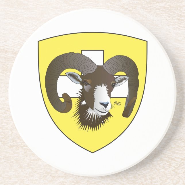 Schaffhausen Schweiz BierŌ Getränkeuntersetzer (Vorne)