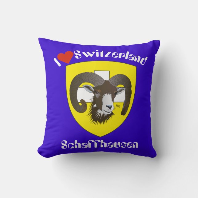 Schaffhausen Schweiz Kissen (Vorderseite)