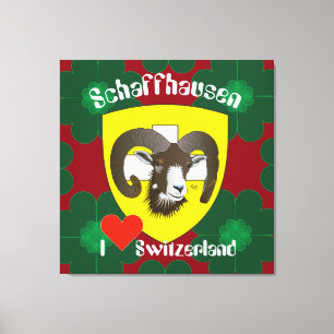 Schaffhausen - Schweiz - Suisse - Leinwand