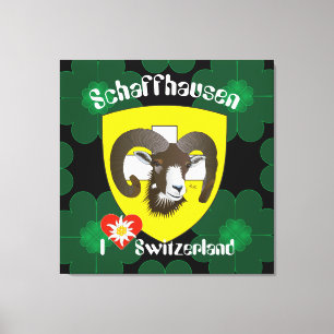 Schaffhausen - Schweiz - Suisse - Leinwand