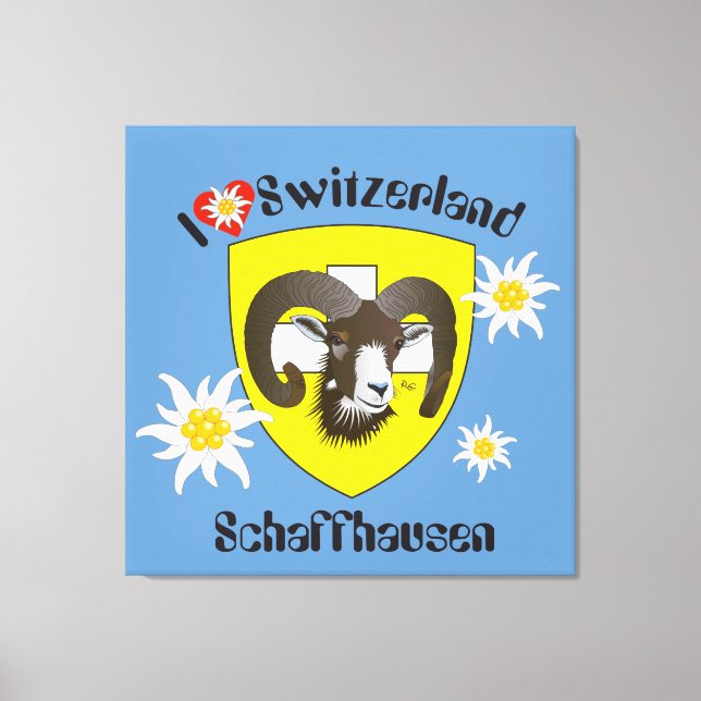 Schaffhausen - Schweiz - Suisse - Leinwand (Vorderseite)