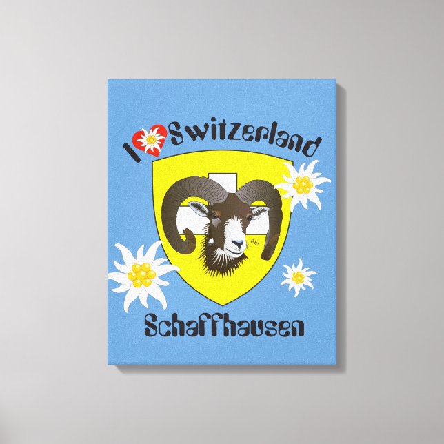 Schaffhausen - Schweiz - Suisse - Leinwand (Vorderseite)