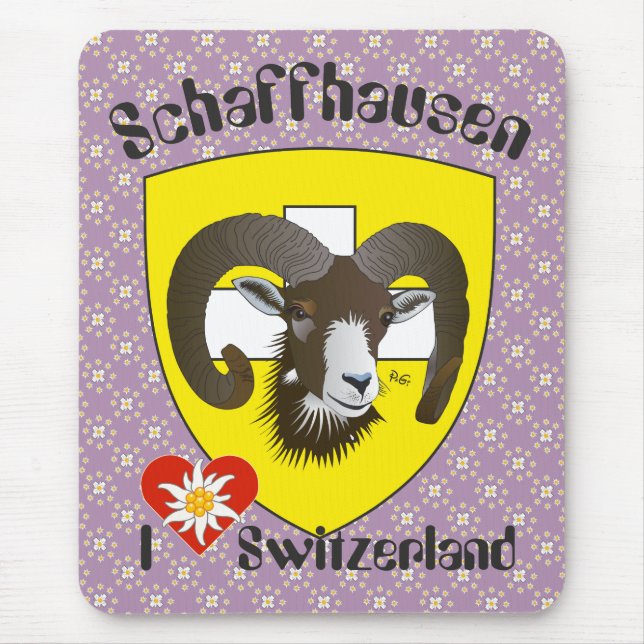 Schaffhausen - Schweiz - Suisse - Mausmatten Mousepad (Vorne)